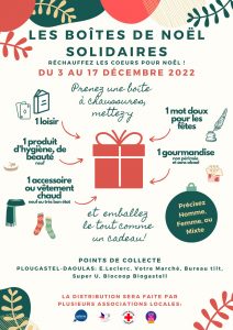 Les « boîtes solidaires » pour Noël