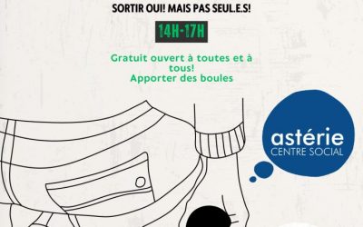 Sortir oui! Mais pas seul.e.s! Activité pétanque jeudi 29 Août 2024