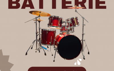 Activité Batterie : venez vous inscrire!
